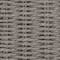 Gray Woven Paper Rope Storage Chest with Hinged Lid & Integrated Handles